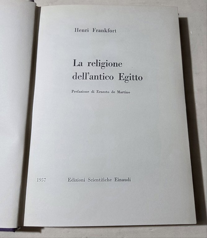 La religione dell'antico Egitto