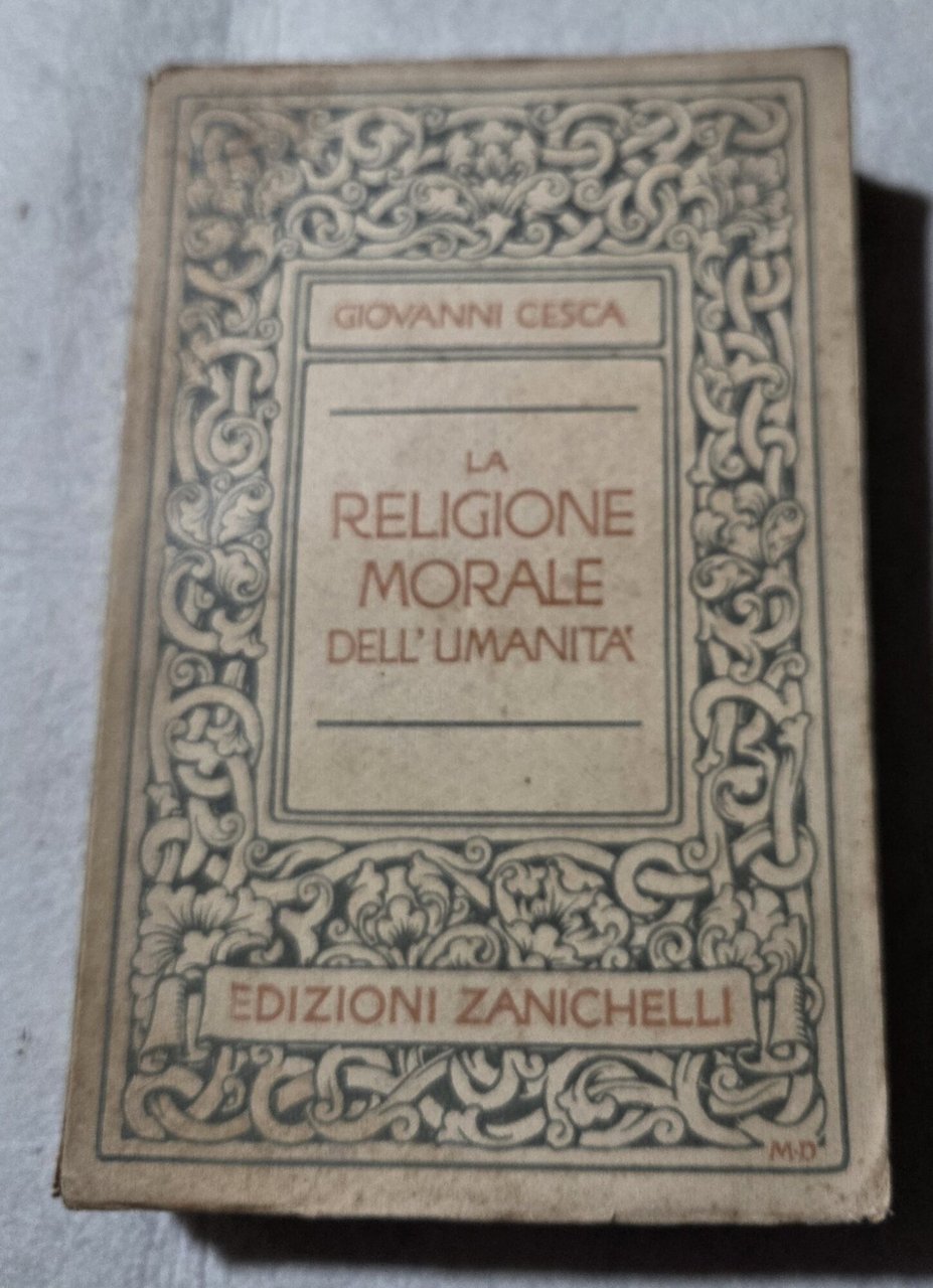 La Religione morale dell'umanita' | Immagine principale