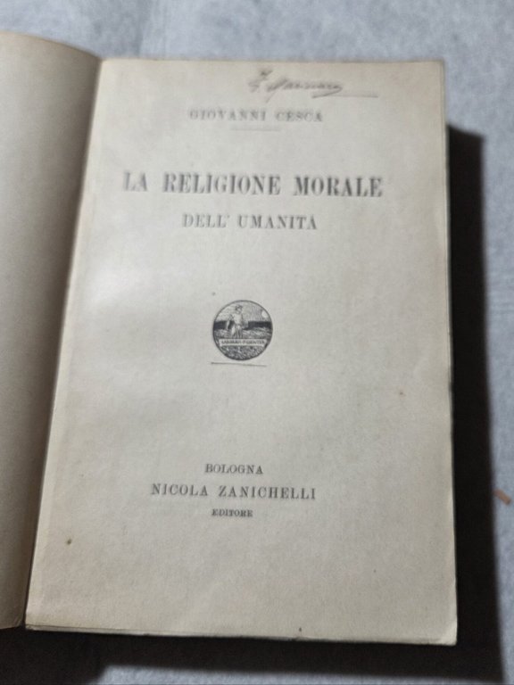 La Religione morale dell'umanita' | Immagine Gallery 2