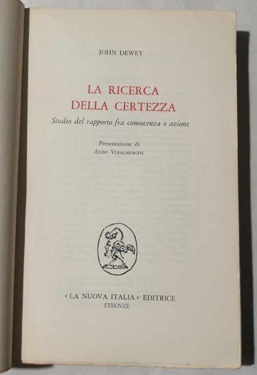 La ricerca della certezza