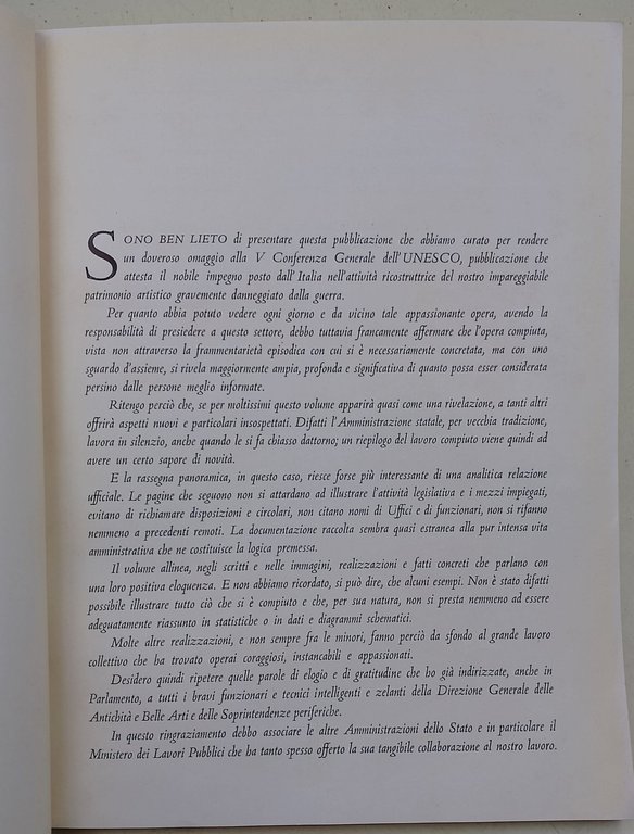 La ricostruzione del patrimonio artistico italiano