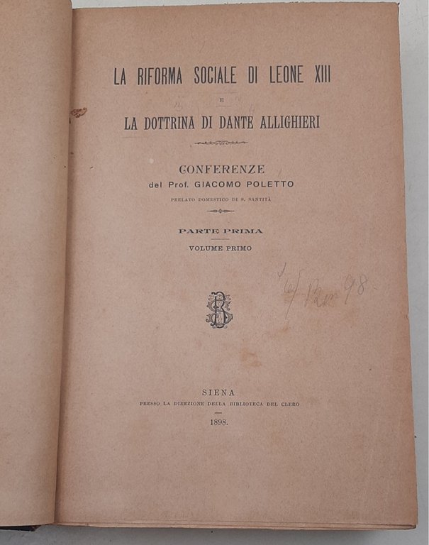 La riforma sociale di Leone XIII e la dottrina di … | Immagine Gallery 3