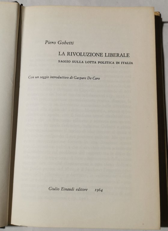 La Rivoluzione Liberale