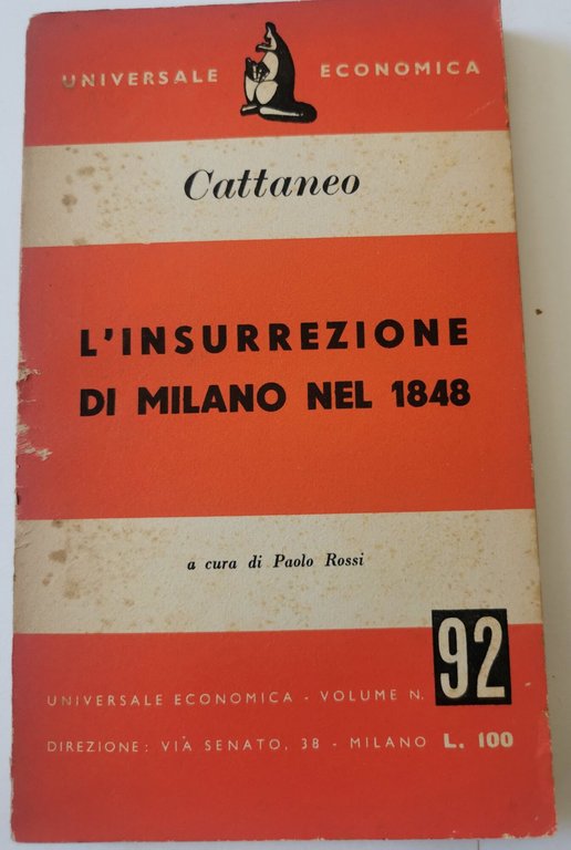 La rivoluzione lombarda del 1848 - I dieci dell'insurrezione di …