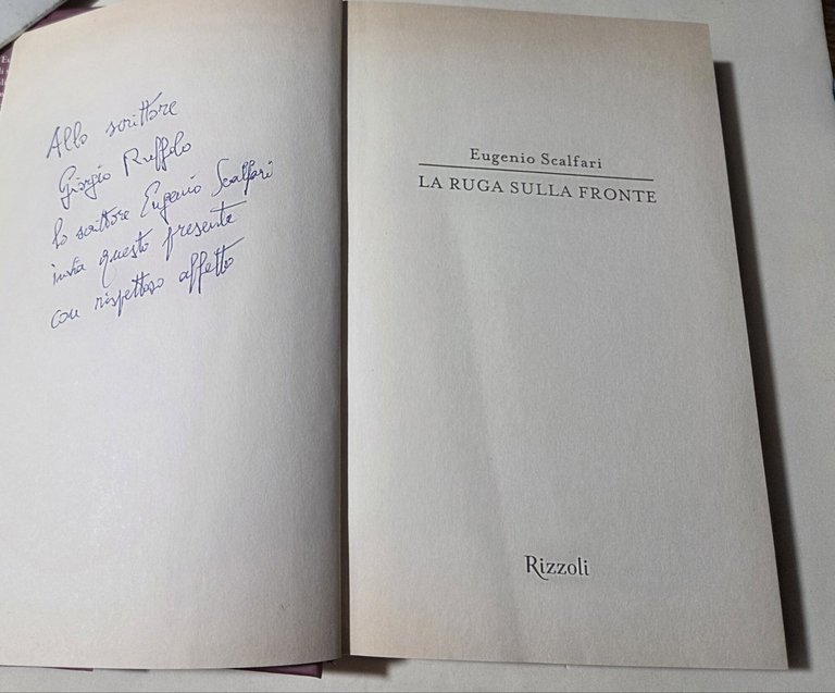 La ruga sulla fronte