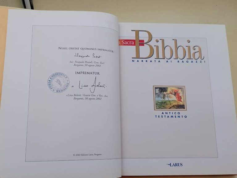 LA SACRA BIBBIA NARRATA AI RAGAZZI-ANTICO TESTAMENTO(2002)