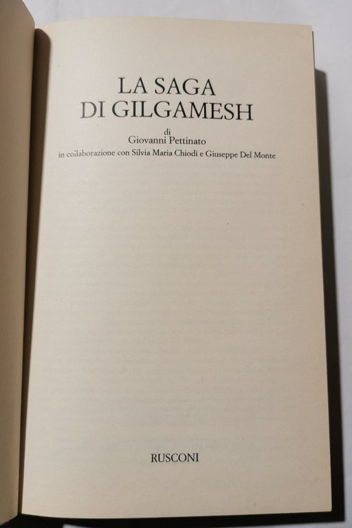 La saga di Gilgamesh