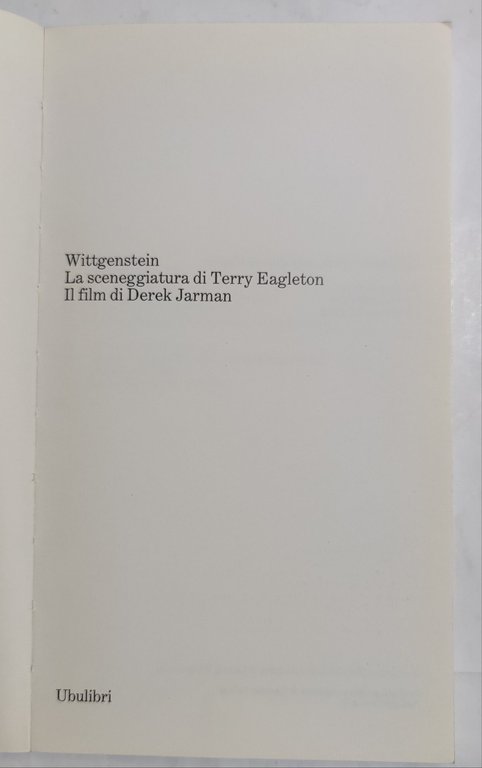 La sceneggiatura di Terry Eagleton il film