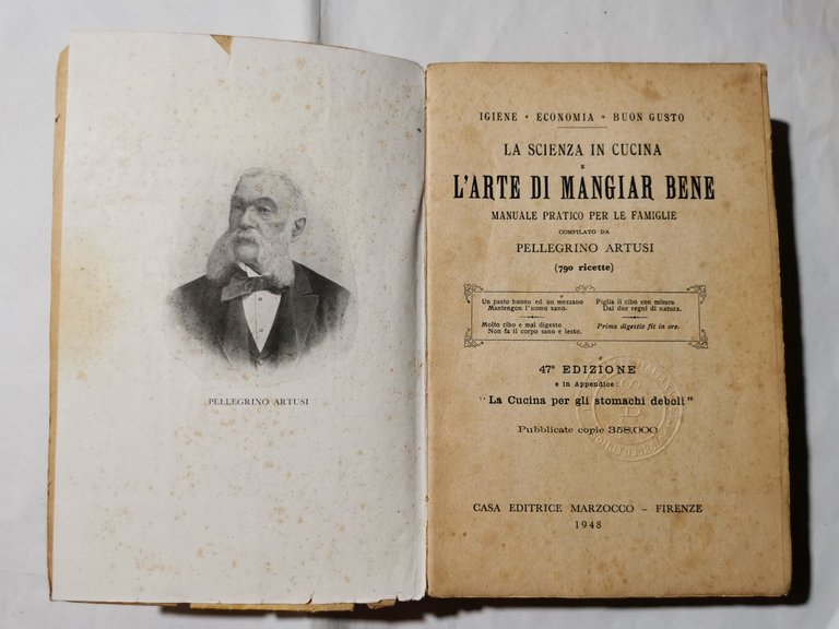 La scienza in cucina e l'arte di mangiar bene - …