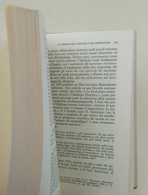 La scienza moderna e la sua filosofia