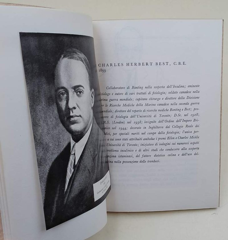 LA SCOPERTA DELL'INSULINA(1949)