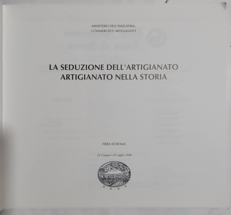 La seduzione dell'Artigianato - Artigianato nella storia