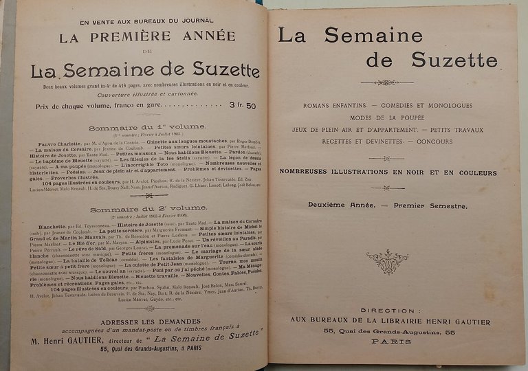 La semaine de Suzette