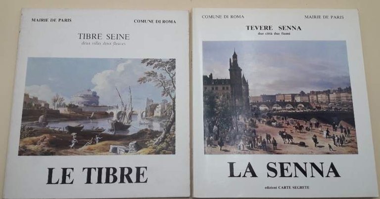 LA SENNA- LE TIBRE- DUE CITTA' DUE FIUMI(1985/1986)