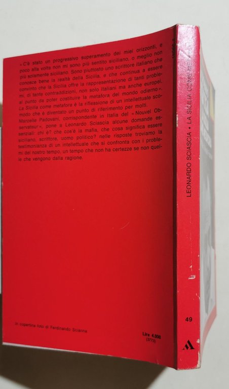 La Sicilia come metafora - intervista di M. Padovani