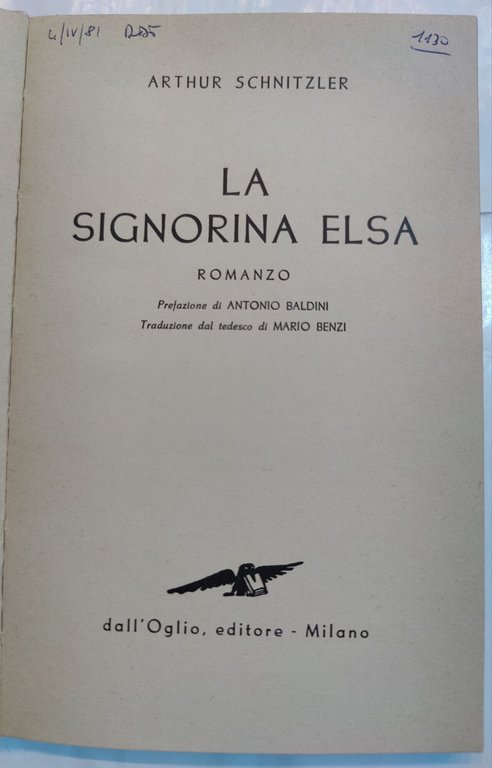 La signorina Elsa