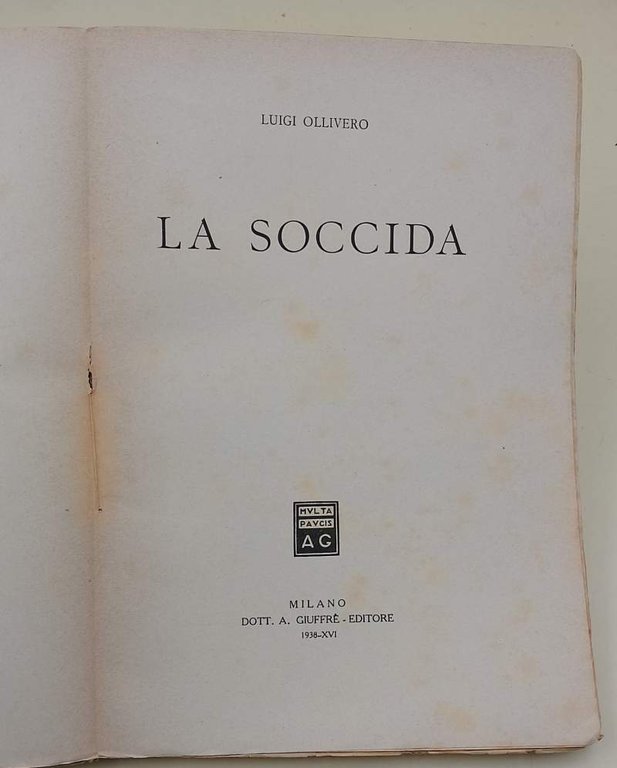LA SOCCIDA( 1938)