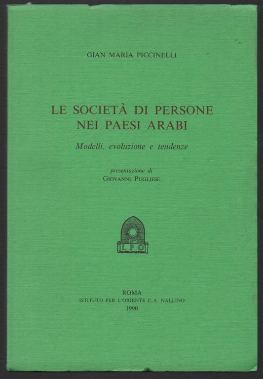 LA SOCIETA DI PERSONE NEI PAESI ARABI-Modelli, evoluzione e tendenze …