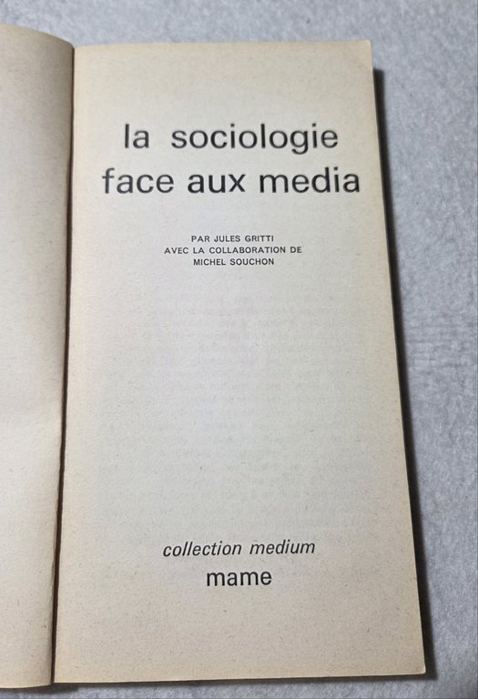La sociologie face aux media | Immagine Gallery 2