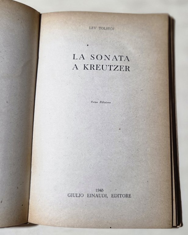 La sonata a Kreutzer
