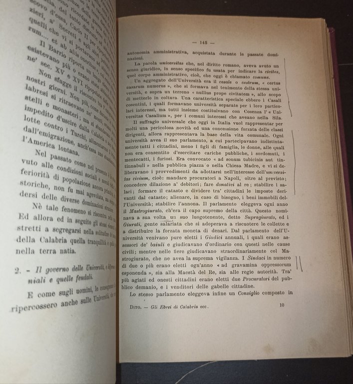 La storia calabrese e la dimora degli ebrei in Calabria …