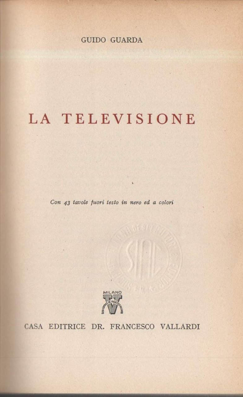 LA TELEVISIONE (1959)