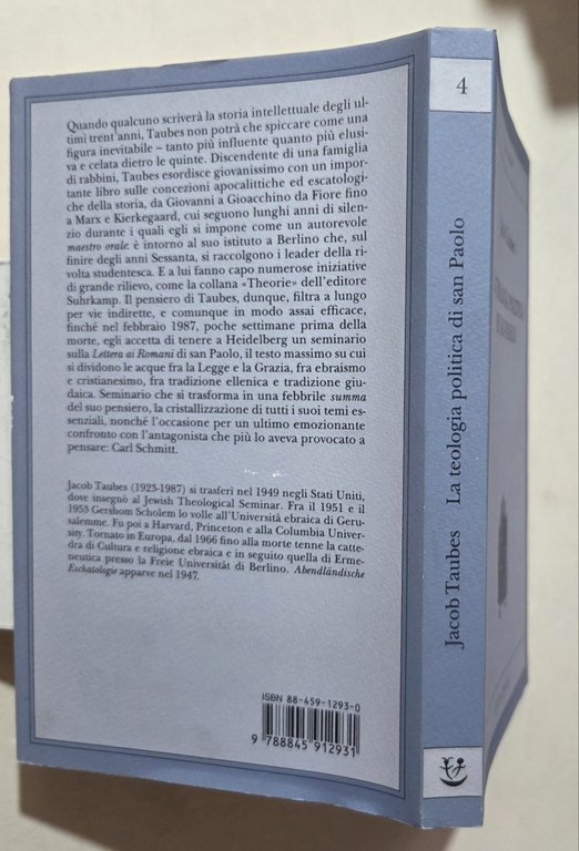 La teologia politica di san Paolo. Lezioni tenute dal 23 …