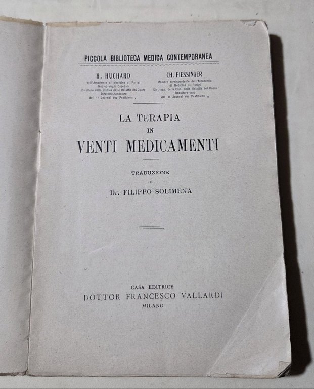 La Terapia in venti medicamenti | Immagine Gallery 2