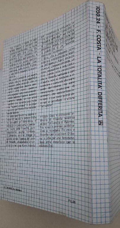 LA TOTALITA' DIFFERITA-METAFISICA ED ESISTENZA IN KANT(1984)