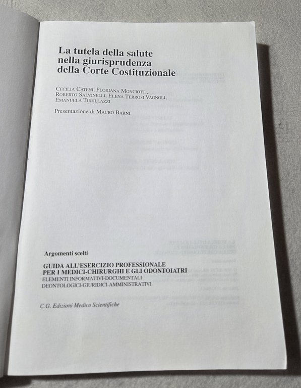 La tutela della salute nella giurisprudenza della Corte Costituzionale | Immagine Gallery 2