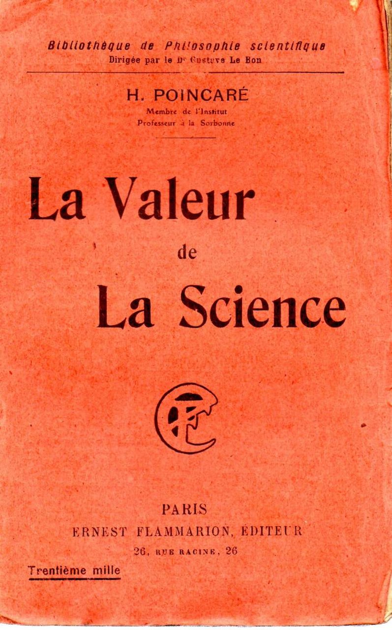 LA VALEUR DE LA SCIENCE