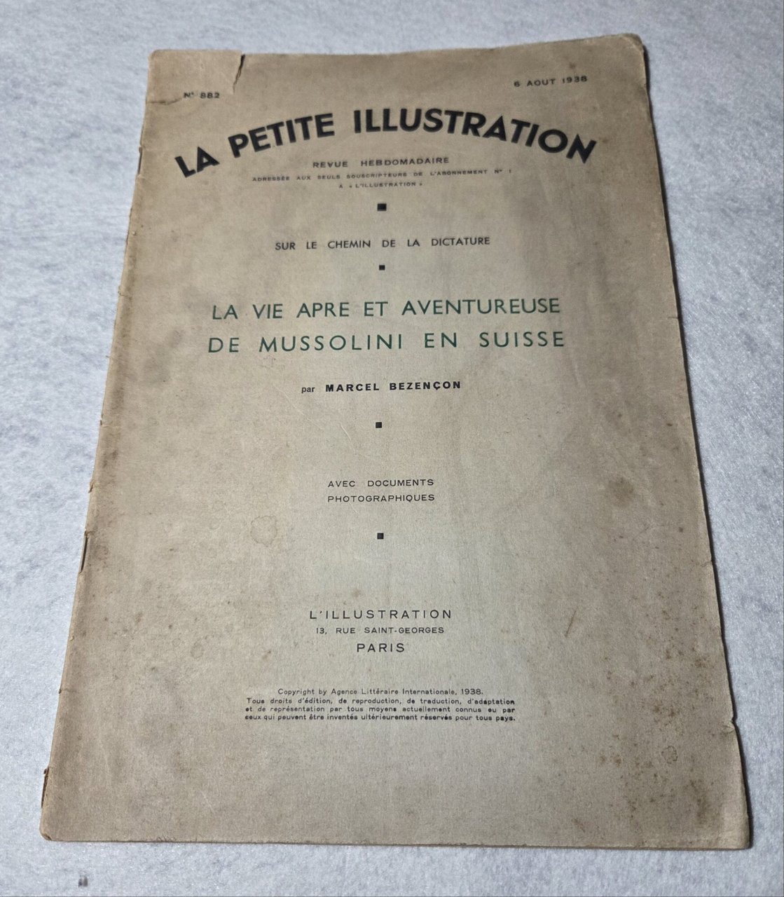 La vie apre et aventureuse de Mussolini en Suisse | Immagine principale
