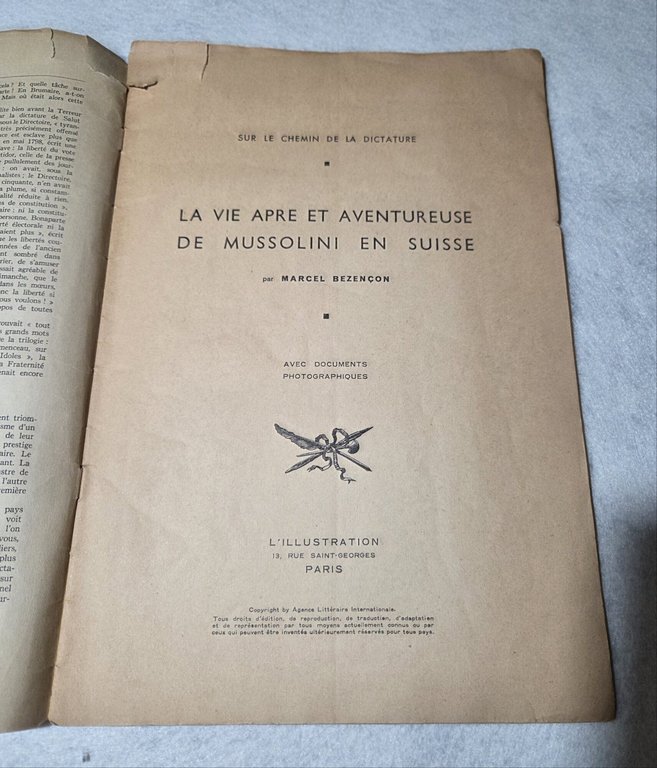 La vie apre et aventureuse de Mussolini en Suisse | Immagine Gallery 2
