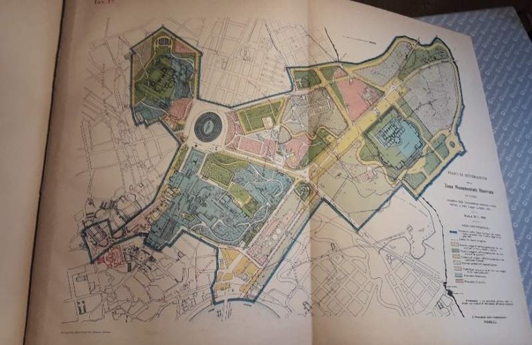 LA ZONA MONUMENTALE DI ROMA E L'OPERA DELLA COMMISSIONE REALE( …