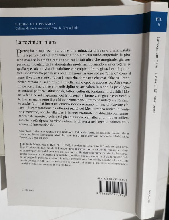 Latrocinium Maris - Fenomenologia e repressione della pirateria nell'esperienza romana …