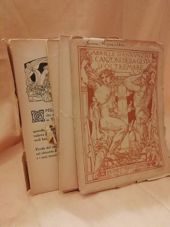 LAUDI DEL CIELO DEL MARE DELLA TERRA E DEGLI EROI. LIBRO IV MEROPE (1912)