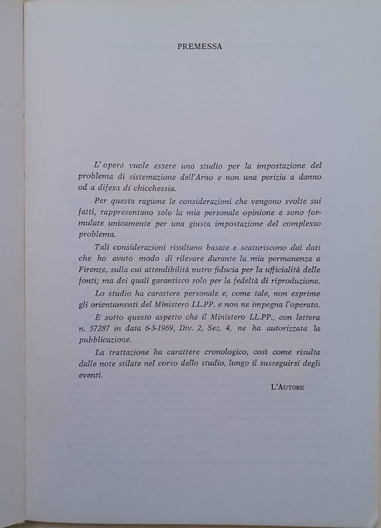 LE ACQUE DELL'ARNO( 1969)