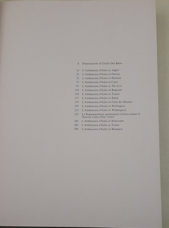 Le Ambasciate d'Italia nel mondo n. 3 | Immagine Gallery 6