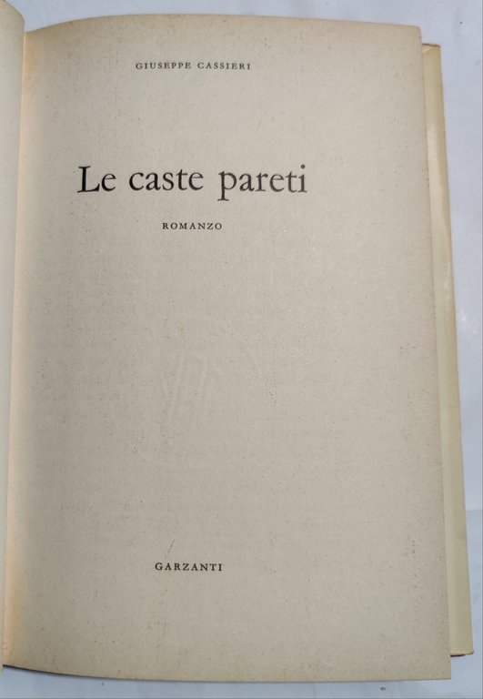 Le caste pareti