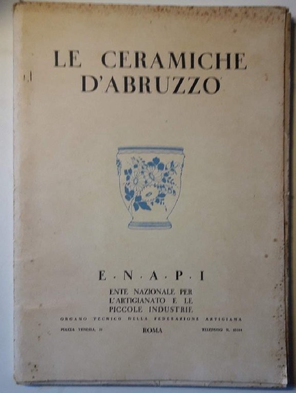 LE CERAMICHE D'ABRUZZO(1932)