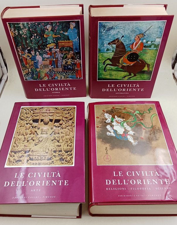 Le civilta' dell'oriente-storia, letteratura, scienze e arte- 4 voll.