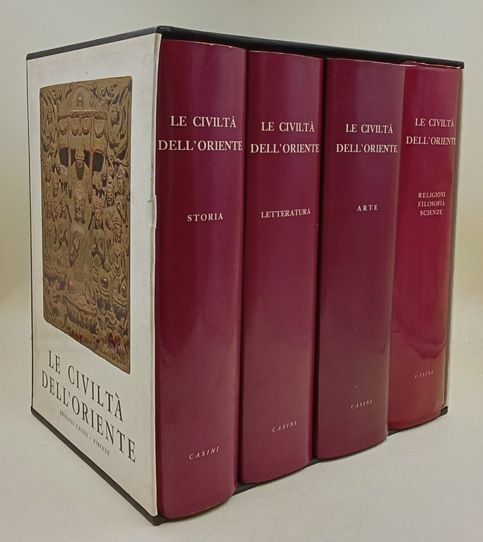 Le civilta' dell'oriente-storia, letteratura, scienze e arte- 4 voll.