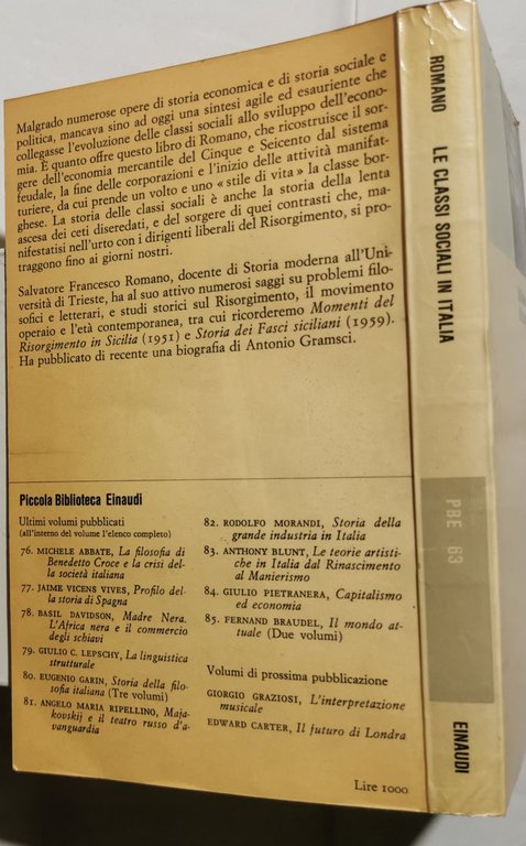 Le classi sociali in Italia