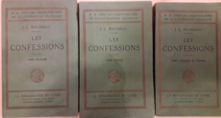 LE CONFESSIONS(s.d.) 3 tomi | Immagine Gallery 3