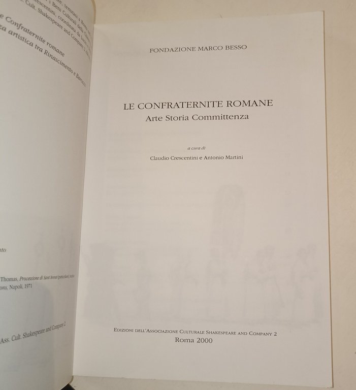 Le confraternite romane Arte Storia Committenza