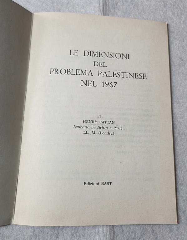 Le dimensioni del problema palestinese nel 1967 | Immagine Gallery 2