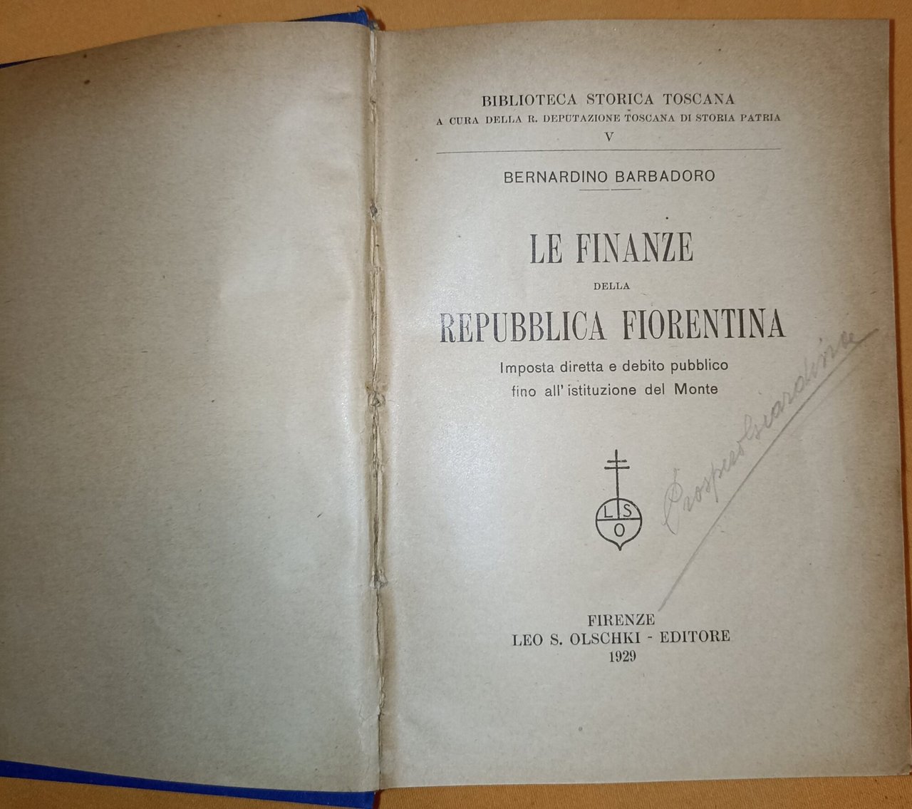 Le finanze della Repubblica Fiorentina. Imposta diretta e debito pubblico …