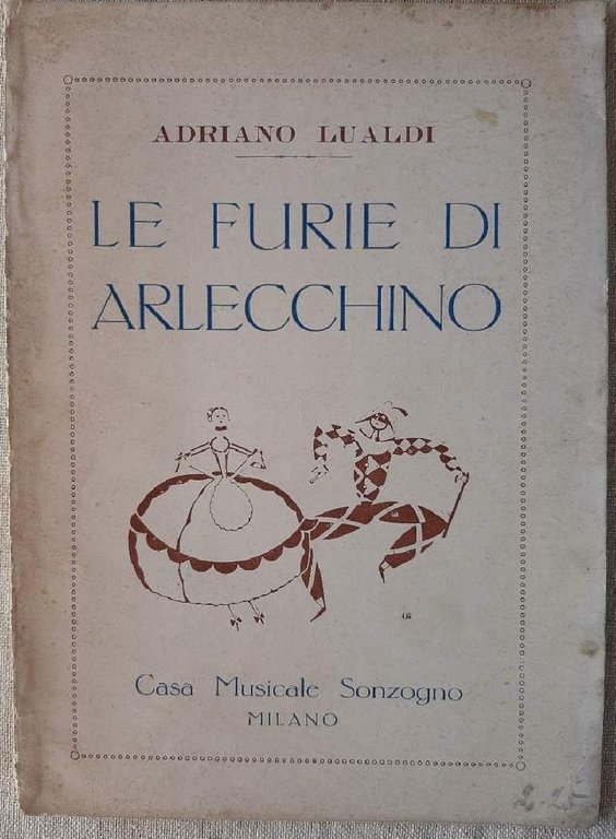 LE FURIE DI ARLECCHINO(1931)