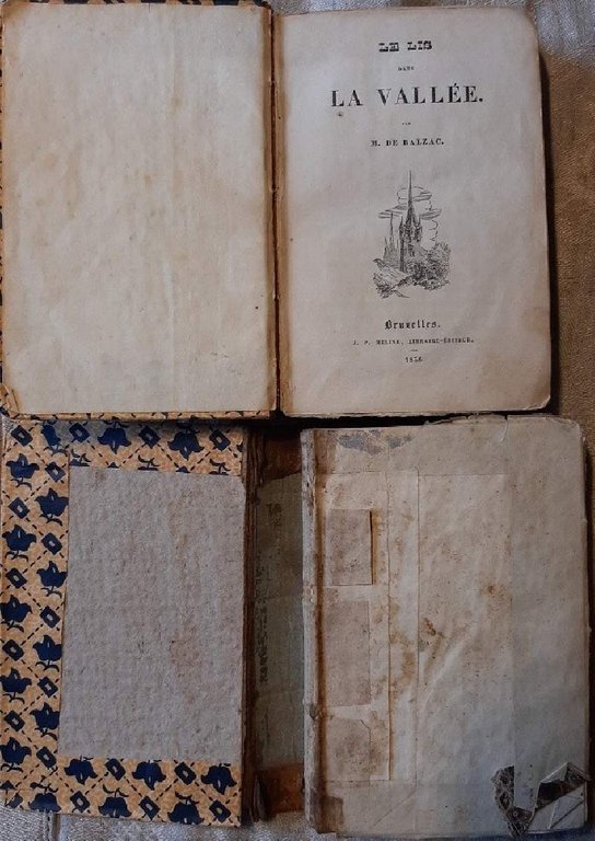 LE LIS DANS LA VALLEE- 2 tomi-( 1836)