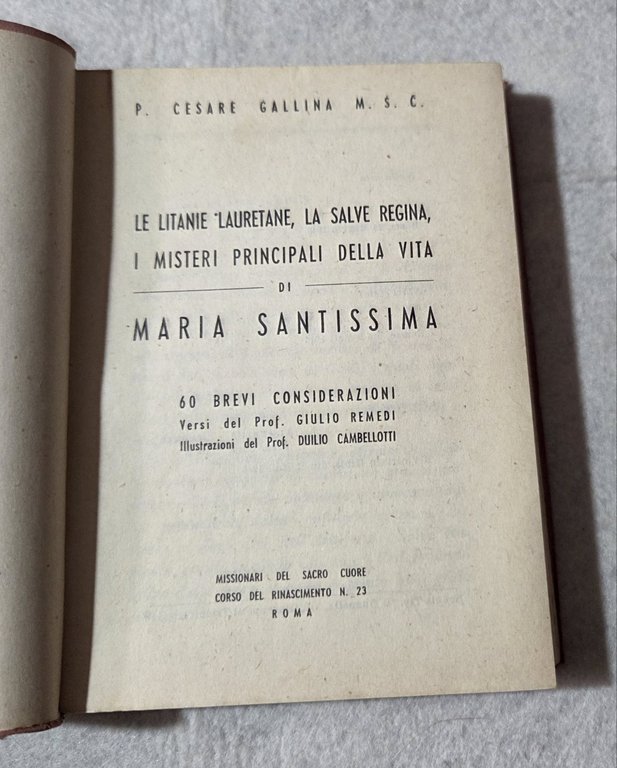 Le Litanie Lauretane, la Salve Regina, i misteri principali della … | Immagine Gallery 2